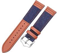 BNCXMO Orologi cinghia, 22 mm Galaxy Watch cinghia da 46 mm Accessori per orologi intelligenti Bracciale in pelle genuina, braccialetto