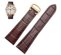 BNCXMO Orologi cinghia per la serie di calibro serbatoio in pelle vera orologio da orologio meccanico uomini e donne 20mm 22mm 23mm 25mm watch banda