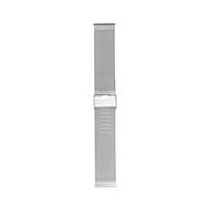 BNCXMO Orologi cinghia Woven Universal Smart Watch cinghia 18 mm 20 mm 22 mm 24 mm Accessori di orologi sostitutivi /18 mm/argento