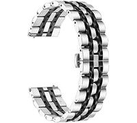 BNCXMO Orologi cinghie zero gap in acciaio inossidabile in acciaio inossidabile per galassia orologio da 46 mm sm-r800 marcia s3 cinghia di ricambio da polso bracciale