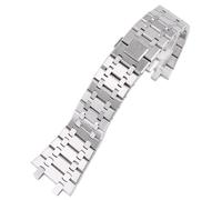 BNCXMO Per AP Royal Oak Fine Steel Watch Band 15400/26331/15500 Catena di orologi da uomo 26mm 28mm Accessori