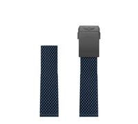 BNCXMO Per bande di guardia Breitling 22mm da 24 mm in gomma per Avenger Navitimer World in gomma Mubbo a tenuta di orologio morbido con fibbia