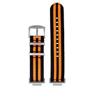 BNCXMO Per GA110/100/120 GM/GA2100 MEDIFICATO UNIME NYLON CANVAS CINTURA DW-5600 GW-B5600 GW-M5610 Sport Sportsbanda fai-da-te