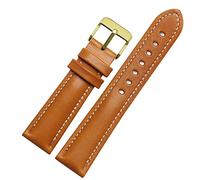 BNCXMO Per il classico Brand Band Fashion Brand Brand Brand Fashion Brand Cink 18mm 20mm 21mm 21mm 22mm bracciale vera Leahther (colore: oro verde-rosa, dimensioni: 22 mm)