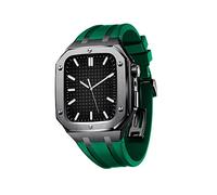 BNCXMO Per la serie di bande 8 45mm 44mm uomo donna militare in metallo militare con paraurti resistente allo shock cinturino per iwatch 7/SE/6/5/4 Bel regalo