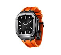 BNCXMO Per la serie di bande 8 45mm 44mm uomo donna militare in metallo militare con paraurti resistente allo shock cinturino per iwatch 7/SE/6/5/4 Bel regalo