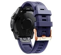 BNCXMO Silicagel Bracciale da 20 mm cinghia da polso per 5s più 6s 7s smart watch con braccialetto a cinghia a rilascio rapido facile