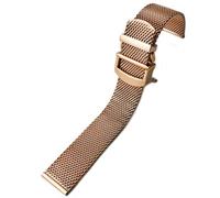 BNCXMO Sostituzione della fascia di guardia in acciaio inossidabile di qualità da 20 mm per la cinghia di orologio IWC Mark18