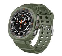 BNCXMO TPU Case cinghia per Galaxy Watch 7 Ultra 47mm Bracciale ad accessori in silicone per Galaxy Watch 7 Ultra Watchbands