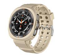 BNCXMO TPU Case cinghia per Galaxy Watch 7 Ultra 47mm Bracciale ad accessori in silicone per Galaxy Watch 7 Ultra Watchbands