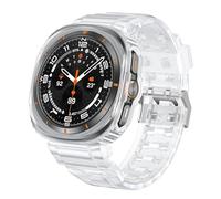 BNCXMO TPU Case cinghia per Galaxy Watch 7 Ultra 47mm Bracciale ad accessori in silicone per Galaxy Watch 7 Ultra Watchbands