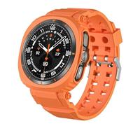 BNCXMO TPU Case cinghia per Galaxy Watch 7 Ultra 47mm Bracciale ad accessori in silicone per Galaxy Watch 7 Ultra Watchbands