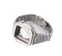 BNCXMO Ultimo acciaio inossidabile per cinturino in metallo da 44 mm per IWatch Serie 8 7 6 SE 5 4 44 mm Noble Metal Luxury Watchband