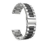 BNCXMO Watch cinghia End curvo solido Rilascio rapido Adatto per 22 mm da 20 mm in metallo in acciaio inossidabile pieghevole fibbia fibbia /16 mm/oro con strumento