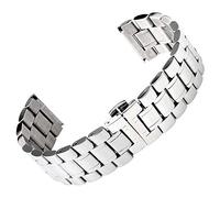 BNCXMO Watch Cinp 18/19/22/22/26/26/28mm Larghezza Silver Colore in acciaio inossidabile in acciaio inossidabile per business Smart Watches Bracciale (larghezza della banda: 26mm)