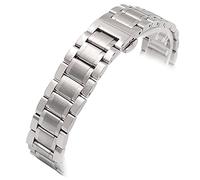 BNCXMO Watch Strap Business Watch Band 14mm 18mm 20mm 22mm 24mm in acciaio inossidabile Bracciale in metallo in metallo nero in oro rosa in oro rosa /22 mm/oro argenteo