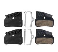 BNEAIGHW 1 Paio di pastiglie Freno in Metallo Ceramica for Bicicletta pastiglie a 4 pistoncini N03A N04C D02S D03S compatibili con la Serie SLX XT XTR BR-M7120 M8120 M9120 Parti di Guarnizione