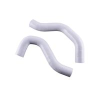 BNEAIGHW Tubo in Silicone 2 Pezzi Tubo Flessibile del radiatore in Silicone a 3 Strati for Il 2005-2013 Suzuki4 SX4 Vitara20 J20A 2.0L ricambi Auto di Ricambio 06 07 08 09 10 11 Accessori Moto(White)