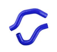 BNEAIGHW Tubo in Silicone 2 Pezzi Tubo Flessibile del radiatore in Silicone a 3 Strati for Il 2005-2013 Suzuki4 SX4 Vitara20 J20A 2.0L ricambi Auto di Ricambio 06 07 08 09 10 11 Accessori Moto(Blue)