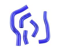 Tubo in silicone 5 PZ for HONDA450 CRF450R CRF 450 R 2005-2008 Kit Tubo Flessibile Radiatore In Silicone Tubo 2006 2007 Accessori moto(Blue)