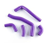 BNEAIGHW Tubo in Silicone 5PCS 3PLY for 2006-2008 Compatibile con CRF 450R CRF450R 2007 Silicone Radiatore Tubo Flessibile Parti di Ricambio Accessori Moto(Purple)
