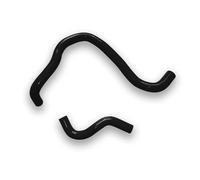 BNEAIGHW Tubo in Silicone Tubo Flessibile for radiatore in Silicone Compatibile con Prelude BB 2.2L 2.3L VTEC H22A H23A 92-96 / Accord CB7 F22A1 F22A4 SE Ex LX DX 2.2L 90-93 Accessori Moto(Noir)