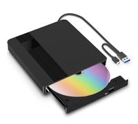 BNEHHOV Lettore CD DVD Esterno per PC Portatile USB 3.0 Type-C Masterizzatore CD