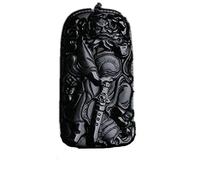 BNfthRT Collana da uomo e donna con pendente Zhong Kui in ossidiana naturale