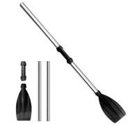 BNGXR Remi per Barche, 120cm Paddle per Kayak, Alluminio e PVC Pagaia per Kayak da Canoa Gonfiabile, PaddBNGXRle in Alluminio, Accessori per la Nautica