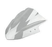 BNHIOPP Cupolino Moto per EX300 per Ninja 300 2013-2017 Moto Trasparente Double Bubble Parabrezza Parabrezza Schermo ABS Moto Parabrezza Accessori