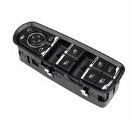 BNHIOPP Pulsanti Alzavetri Compatibile con Porsche per Cayenne 2011-2018 per Macan 2014-2018 per Panamera 2010-2016 Interruttore Alzacristalli Elettrico Pulsante Alzacristalli 7PP959858R