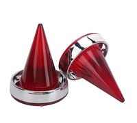 Bnineteenteam 1 Paio di Coprilente per Indicatori di Direzione, Copriobiettivo per Indicatori di Direzione per Moto Telaio Placcato per Luci di per Heritage 19862016 con 31/4