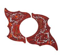 Bnineteenteam 2 pezzi battipenna per chitarra battipenna autoadesivi parti di ricambio piastra antigraffio adatta per chitarra da 41" accessori per strumenti musicali