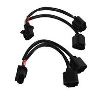Bnineteenteam 2 Pezzi di Cablaggio Splitter di Fari, 9008 H13 Feeli di Conversione Adattatore di Cablaggio Adattatore Maschio a Female Plug and Play for Truck Pickup LED Filo