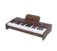 Bnineteenteam 37 Tastie di Tastiera Elettronica per Pianoforte per Pianoforte Elettronico con Finitura a Venatura in Legno 2,2 Cm Tasti Standard per Principianti e Giocatori Esperti