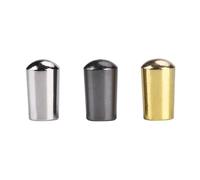 Bnineteenteam 3Pcs Guitar Switch Tip 3 Way Guitar Toggle Switch Knob Switch Guitar Switch Copper per LP EPI Chitarra elettrica(Argento + Nero + Oro)