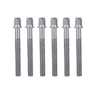 Bnineteenteam 6PCS Asta di Tensione del Tamburo Asta del Tamburo Chiave Asta del Tamburo Vite Asta Set Accessorio di Ricambio Viti per Batteria Acustica