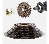 Bnineteenteam Accessori di Ricambio MTB per Ruota Libera per Bicicletta, 6 velocità, 14T-28T, Pignone per Cassetta per BiciclettaFlauta, Flauta