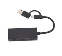 Bnineteenteam Adattatore da USB C a Ethernet, Connessione di Rete Ad Alta velocità PVC 2,5 Gbps, Plug and Play per Laptop e Desktop Pro Air XPS