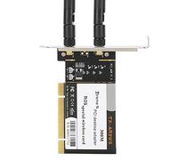 Bnineteenteam Adattatore Desktop PCI, Scheda Wi-Fi da 300 Mbps con Doppia Antenna, Tecnologia 802.11b G N per Giochi e Streaming