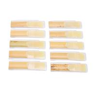 Bnineteenteam Ance per Sassofono, Materiale per Ance, Set da 10 Pezzi per Suono Chiaro per Studenti e Professionisti di Sassofono Contralto, Forza Mi Bemolle 2,5