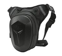 Bnineteenteam Borsa Gamba per Motocicletta Resistente All'acqua Durevole per attività All'aperto Borsa a Tracolla per Moto per Escursionismo Viaggiare Pesca Tessuto Oxford 1680D (Modello in fibra