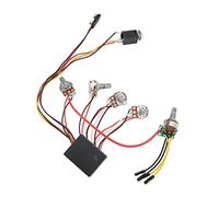 Bnineteenteam Cablaggio per Amplificatore per Chitarra, Kit di Cablaggio in Metallo e Plastica per Chitarra Elettrica e Basso con Connessione Al Circuito Stabile, Soluzione di Facile da Installare