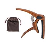 Bnineteenteam Capotasto per Chitarra 3 in 1, Lega di Metallo con Cuscinetti in Silicone per Chitarra Elettrica, Ukulele e Basso, Facile da Usare, Leggero e Resistente, Ideale per Musicisti (Colore