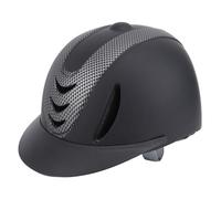 Bnineteenteam Casco Equestre Regolabile per Bambini Che Cavalca Il Cappello a Cavallo a Cavallo Shock Traspirante con Fodera Rimovibile per Bambini (L)