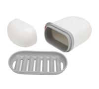 Bnineteenteam Casse di Sapone da Viaggio a Prova di Perdite e Facili da Pulire, Eccellente di Drenaggio, Design Elegante e Spazioso per Docce, Palestra, Campeggio, Materiale Premium e Durevole, (#2)