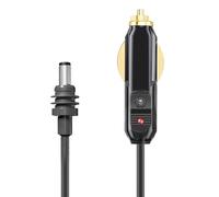 Bnineteenteam Cavo di Alimentazione CC per Auto, Connettore Impermeabile 18 AWG per Camion e Autobus, Alimentazione Affidabile per Uso Satellitare (5M)