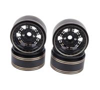 Bnineteenteam Cerchi RC 4 Pezzi, Set di Cerchi in Ottone Beadlock da 1,9 Pollici per Aggiornamenti Auto Telecomandati 1/10