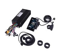 Bnineteenteam Controller Brushless 3 Modalità, Alloggiamento in Metallo Robusto, Pannello di Visualizzazione a Colori LCD, Facile Aggiornamento, Design a Tenuta Stagna, per Bici Elettriche