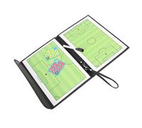 Bnineteenteam Copertina di Coaching di Calcio in Pelle, Premium, Uso Versatile, Marcatura di Formazione Facile, Strumento Educativo con Pennarello per l'insegnamento e i Piani di Gioco